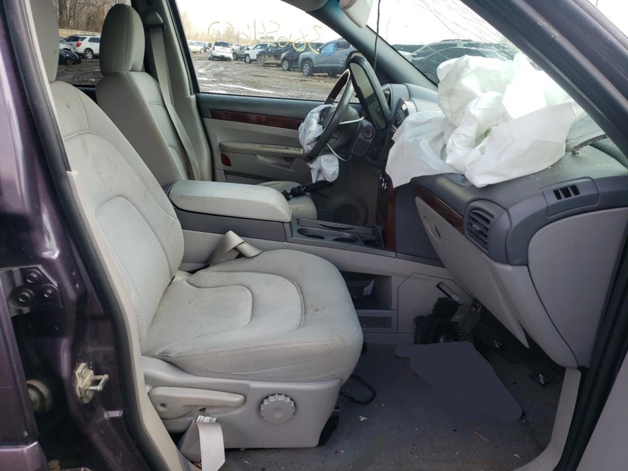 Photo 5 from auction – 2007 BUICK RENDEZVOUS with VIN 3G5DA03L67S549507