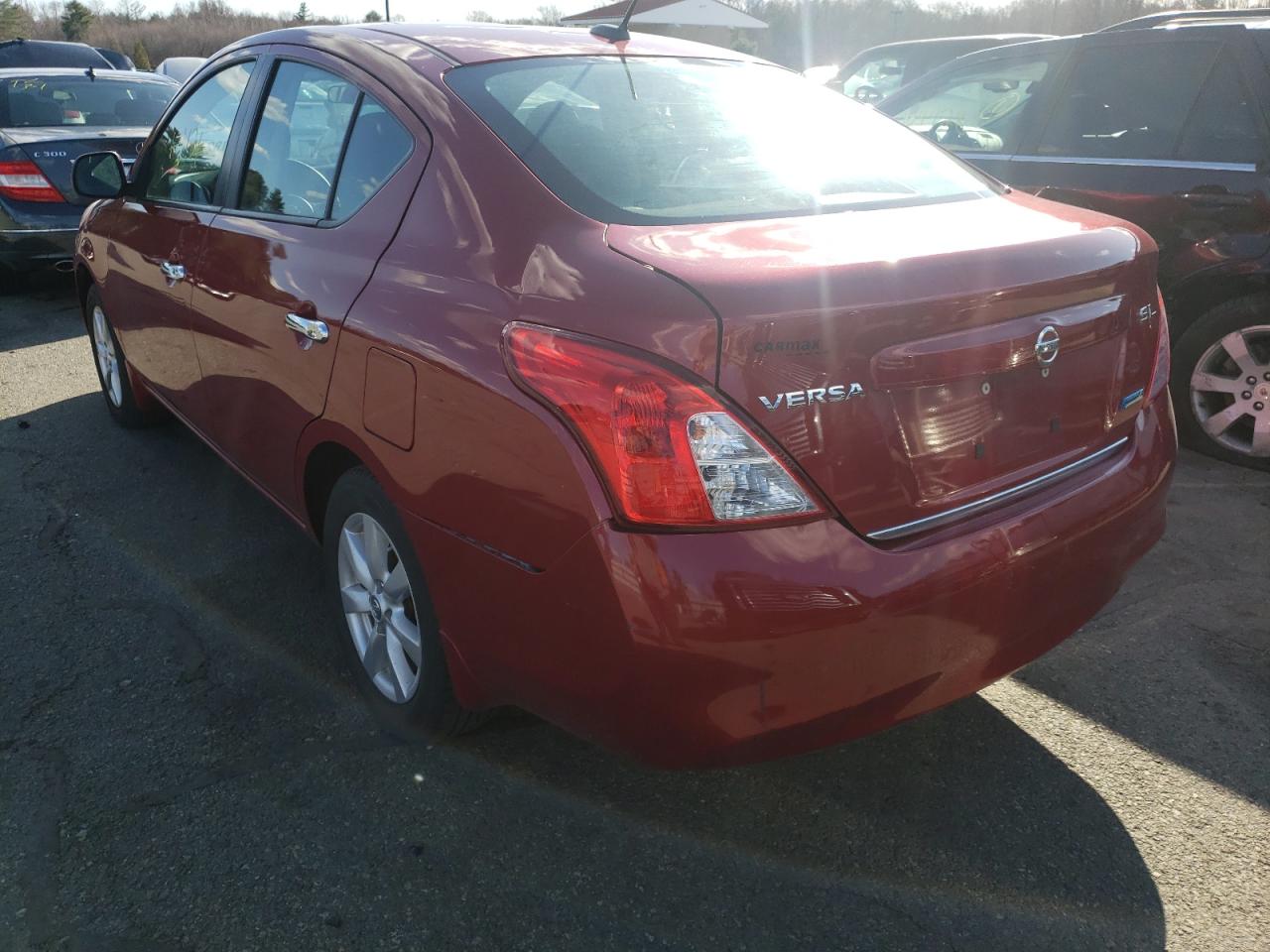 Photo 3 from auction – 2012 NISSAN VERSA S with VIN 3N1CN7AP0CL926279