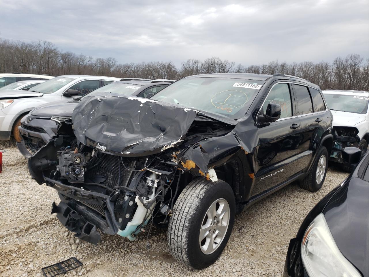 Photo 2 from auction – 2015 JEEP GRAND CHER with VIN 1C4RJFAG1FC244105