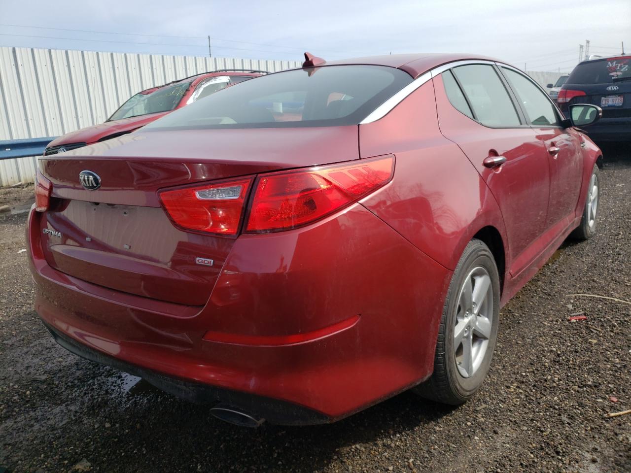 Photo 4 from auction – 2014 KIA OPTIMA LX with VIN 5XXGM4A72EG340116
