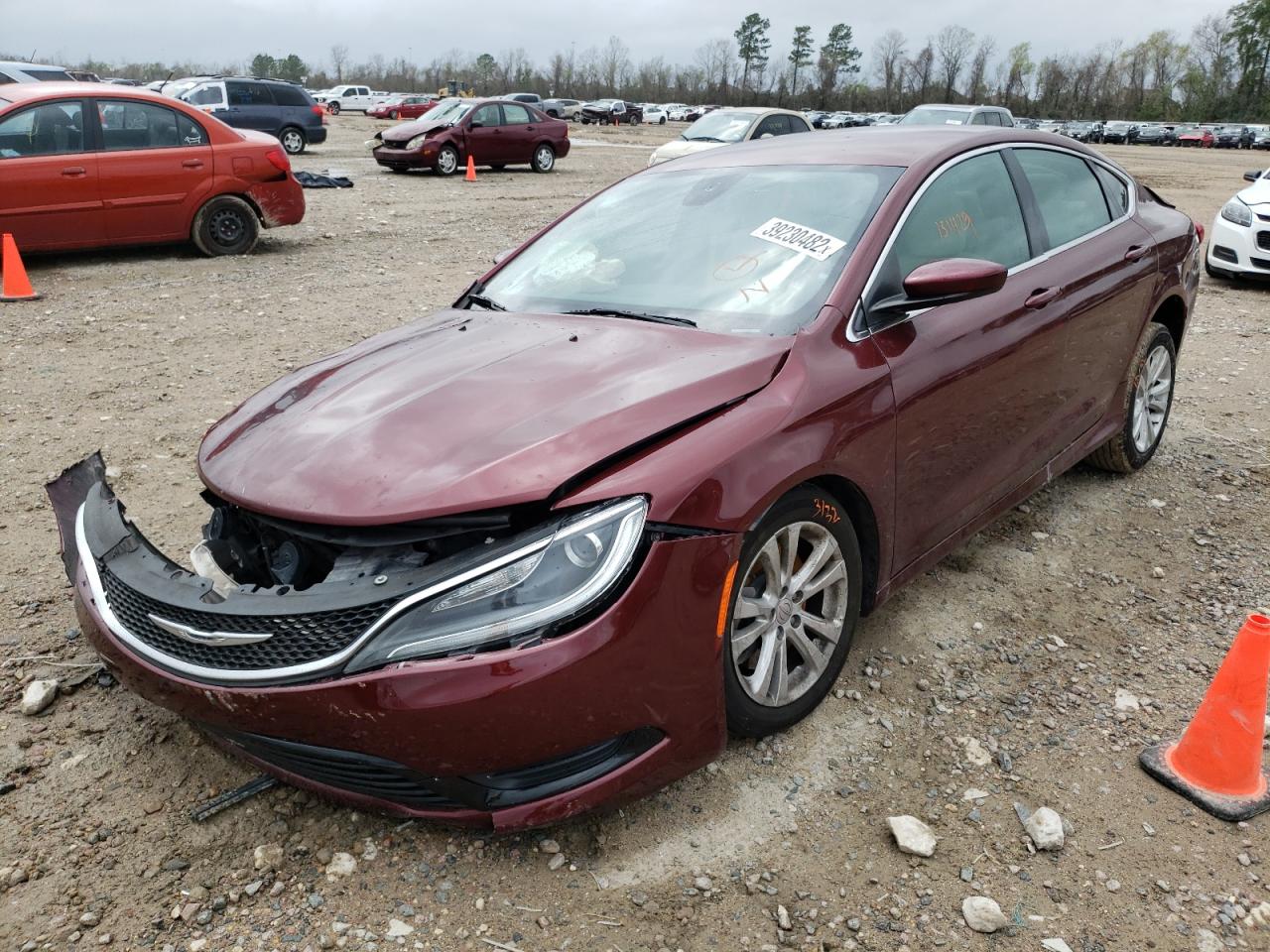 Photo 2 from auction – 2015 CHRYSLER 200 LIMITE with VIN 1C3CCCAG0FN649511