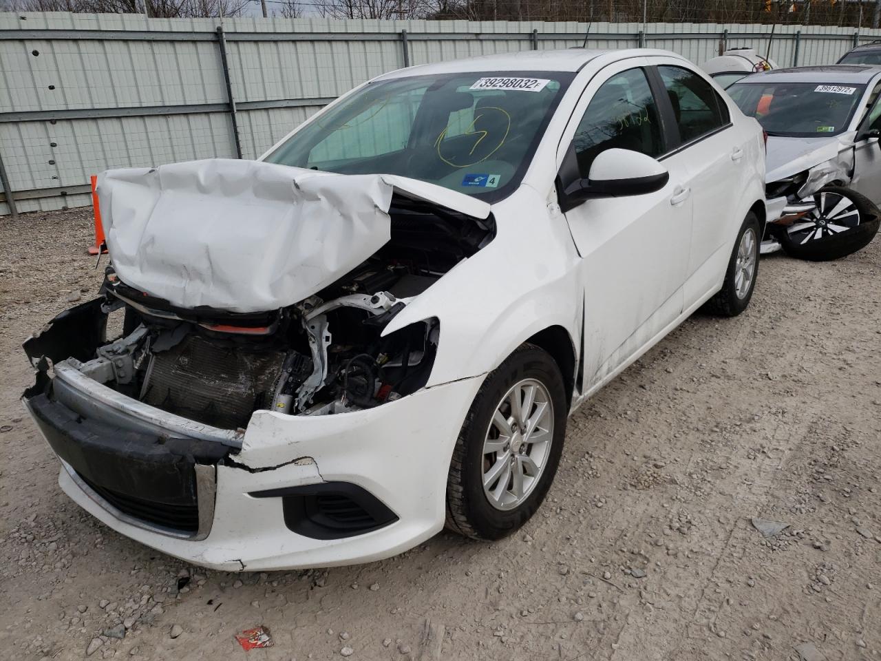 Photo 2 from auction – 2017 CHEVROLET SONIC LT with VIN 1G1JD5SH5H4127946