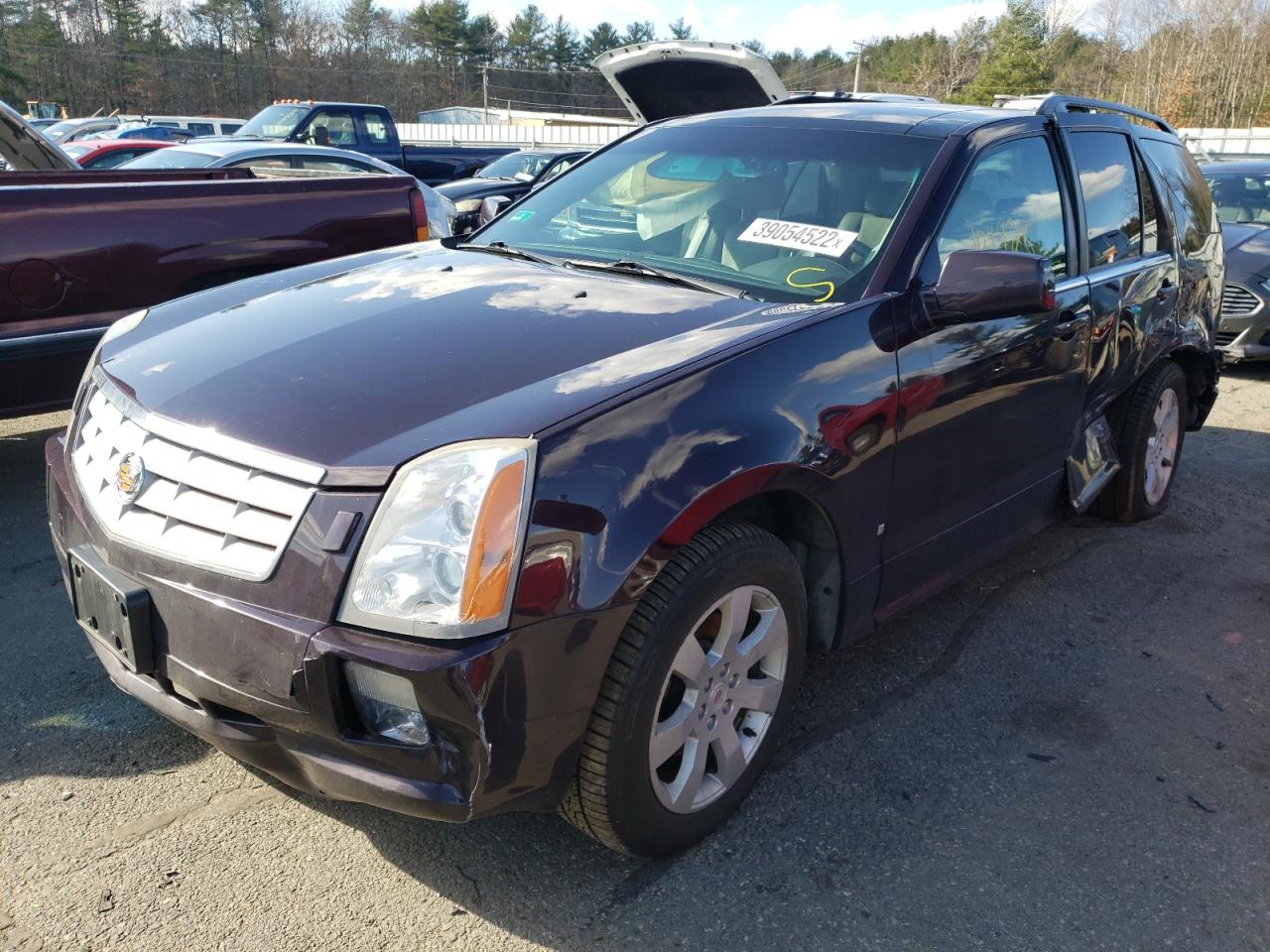 Photo 2 from auction – 2008 CADILLAC SRX with VIN 1GYEE637280100156