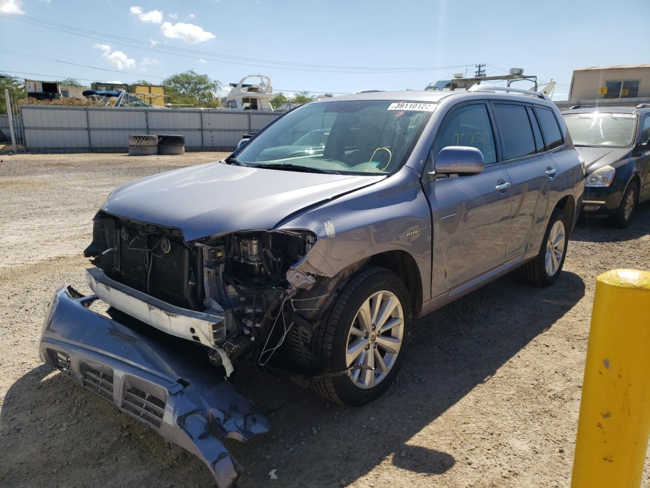 Photo 2 from auction – 2010 TOYOTA HIGHLANDER with VIN JTEBW3EHXA2039610