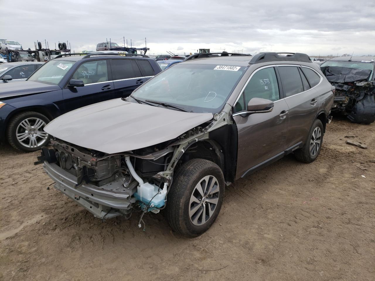 Photo 2 from auction – 2021 SUBARU OUTBACK PR with VIN 4S4BTAFC1M3177745
