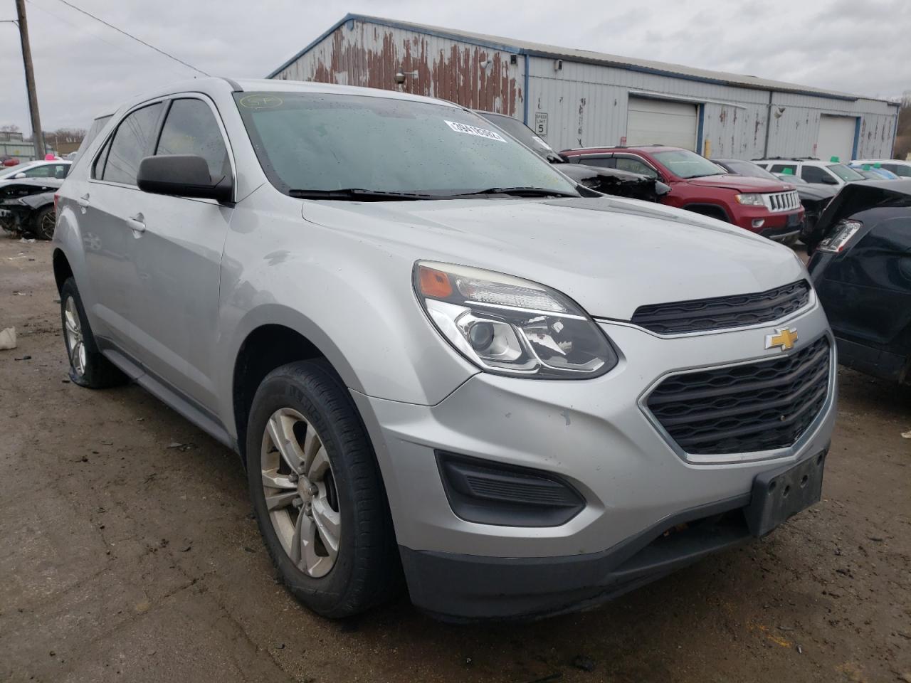 CHEVROLET EQUINOX LS 2016 with VIN 2GNALBEK0G1115091 - Photo from auction