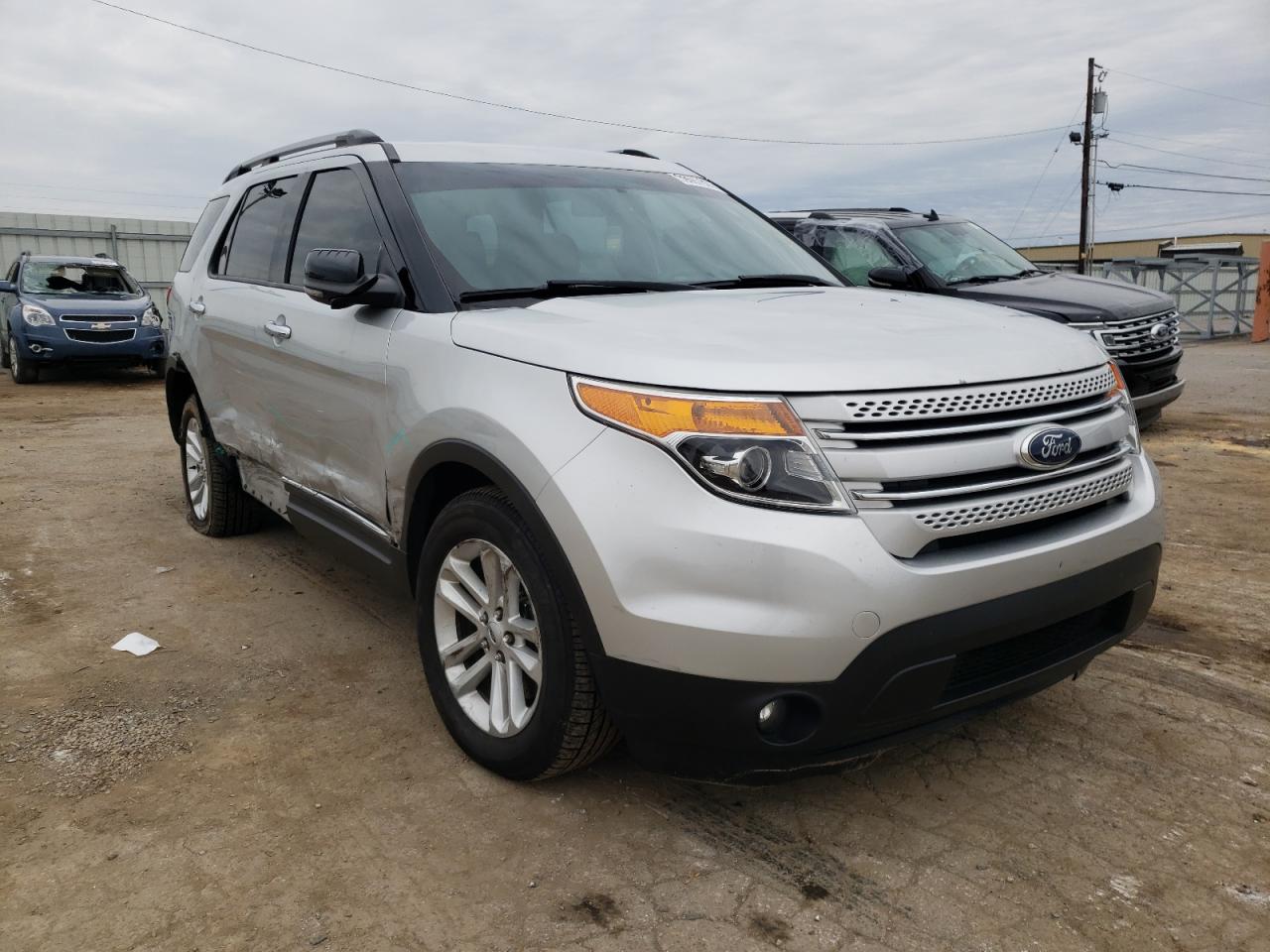 FORD EXPLORER X 2015 with VIN 1FM5K8D83FGB52431 - Photo from auction