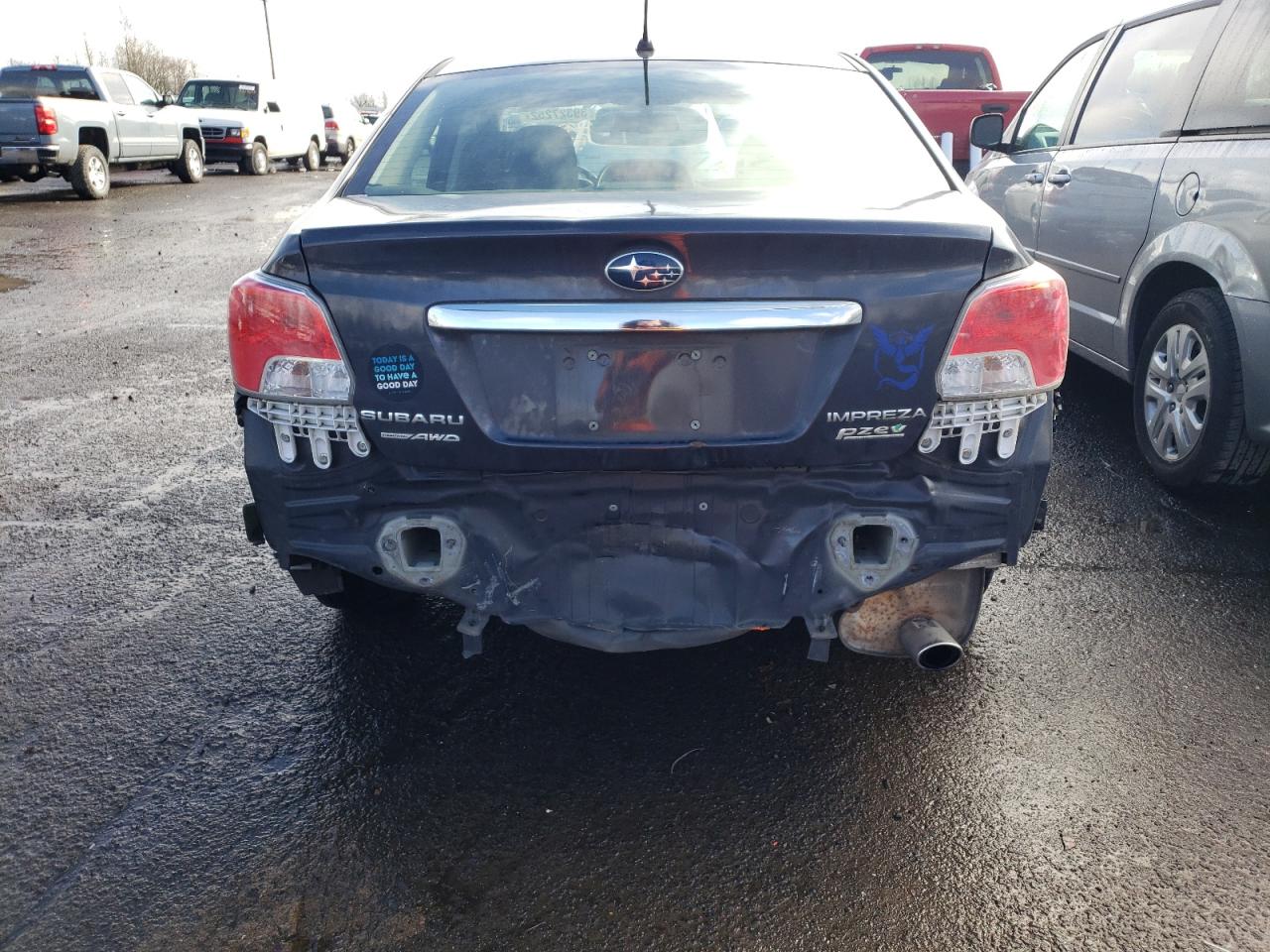 Photo 9 from auction – 2012 SUBARU IMPREZA PR with VIN JF1GJAD67CH009130