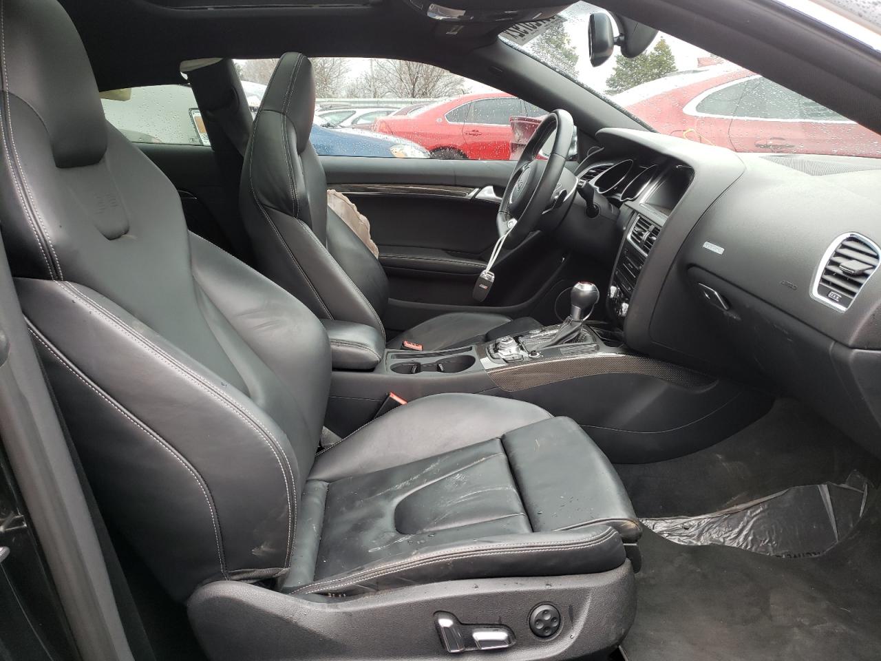 Photo 5 from auction – 2013 AUDI S5 with VIN WAUCGAFR4DA039725