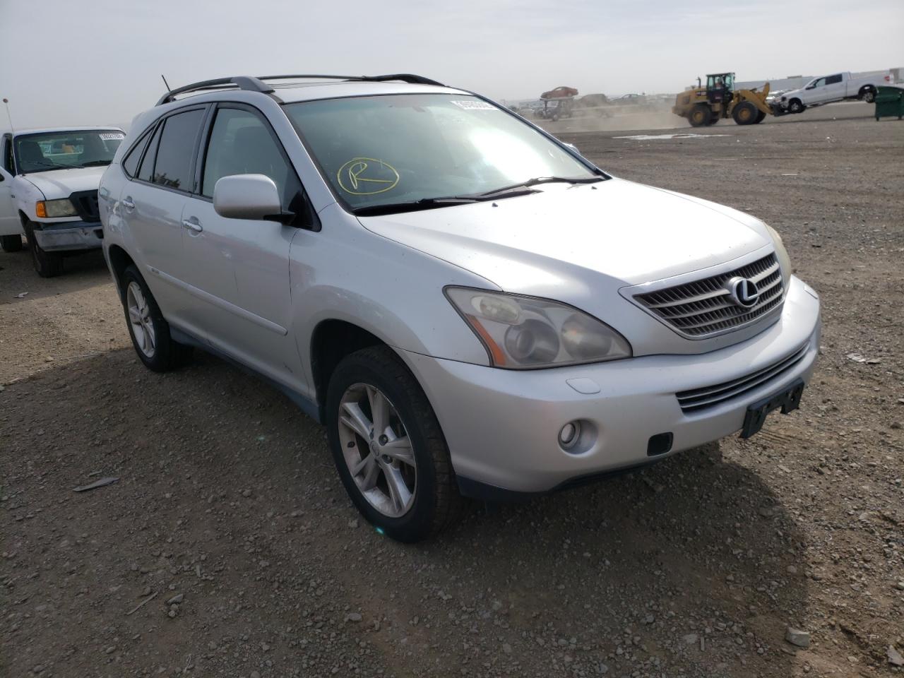 LEXUS RX 400H 2008 with VIN JTJHW31U582071387 - Photo from auction