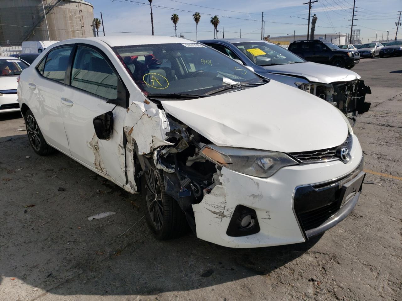 TOYOTA COROLLA L 2016 with VIN 5YFBURHE3GP402919 - Photo from auction
