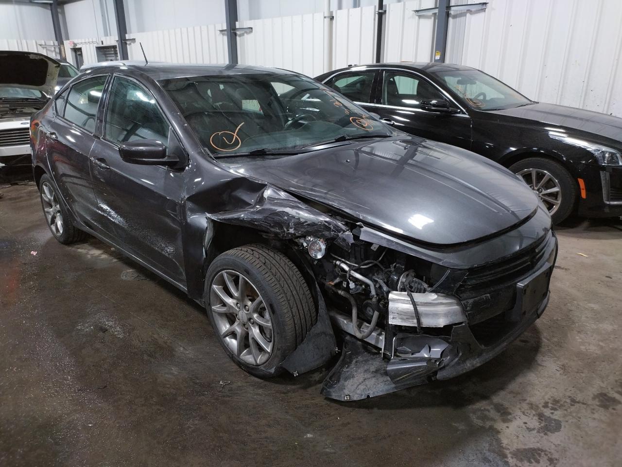 DODGE DART SXT 2015 with VIN 1C3CDFBB2FD205408 - Photo from auction