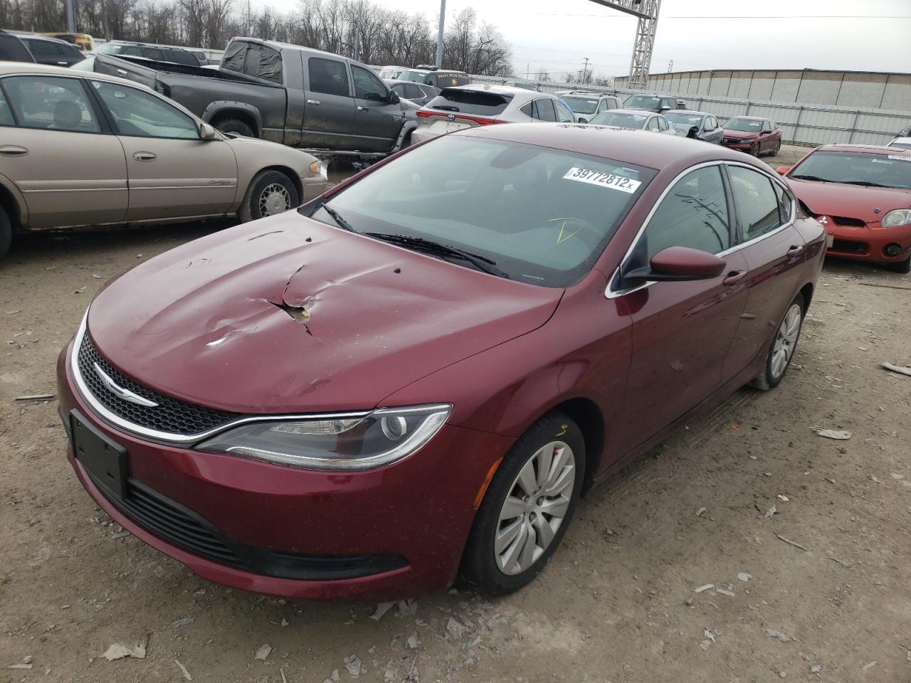 Photo 2 from auction – 2016 CHRYSLER 200 LX with VIN 1C3CCCFB0GN117528