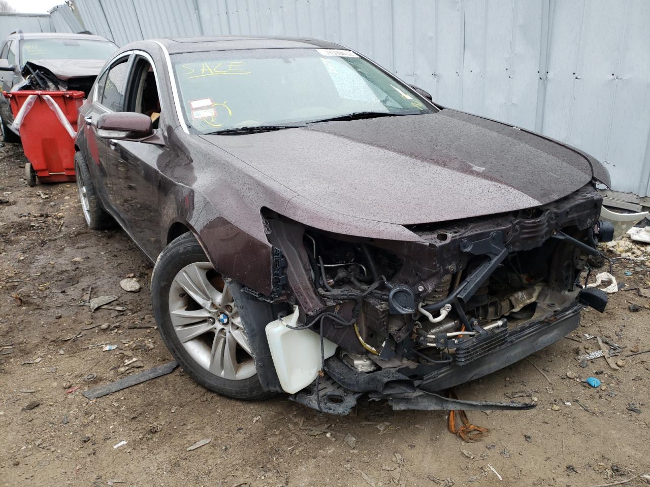 ACURA TL 2011 with VIN 19UUA9F50BA002271 - Photo from auction