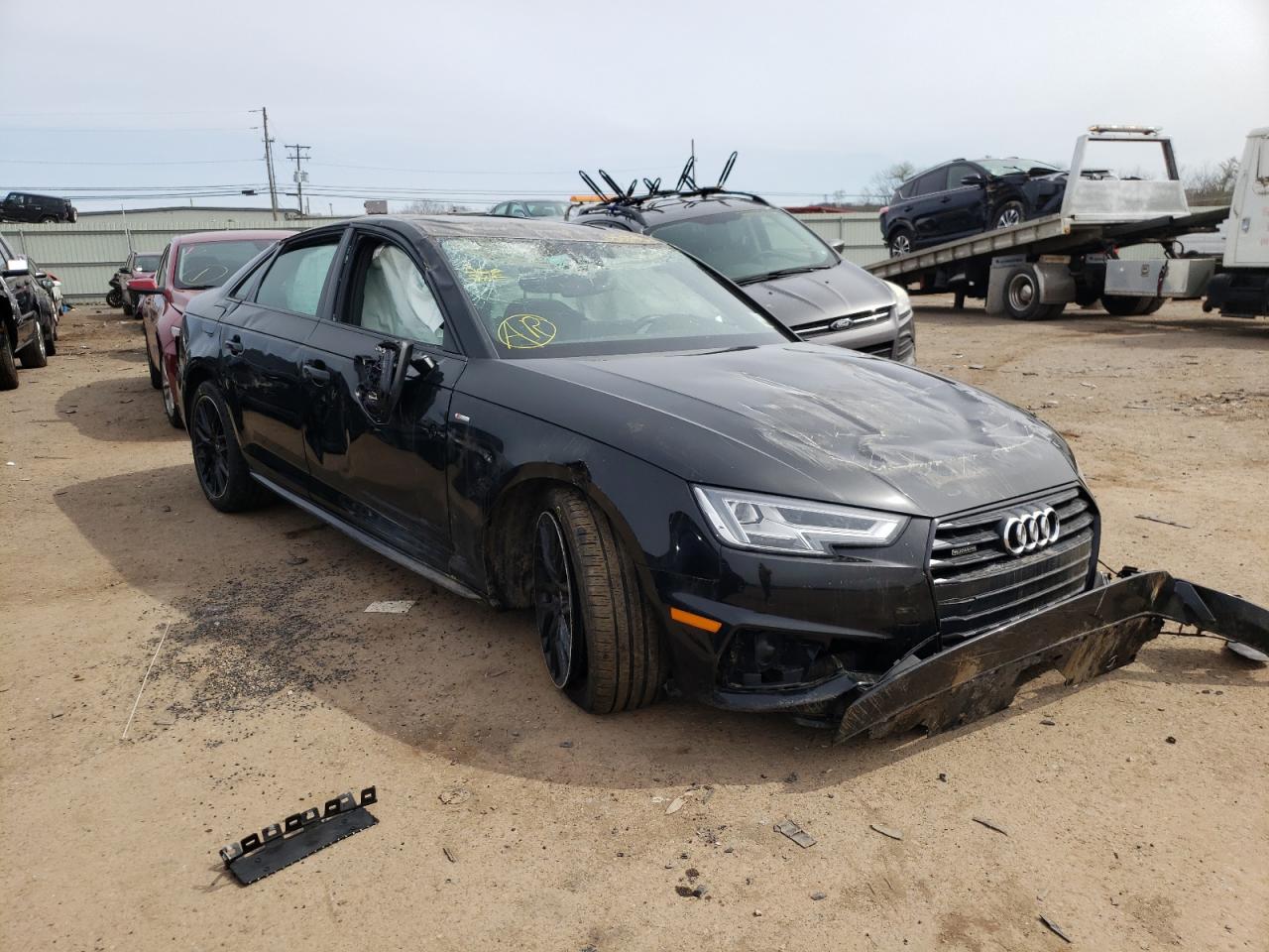 AUDI A4 PREMIUM 2019 with VIN WAUENAF41KA015382 - Photo from auction