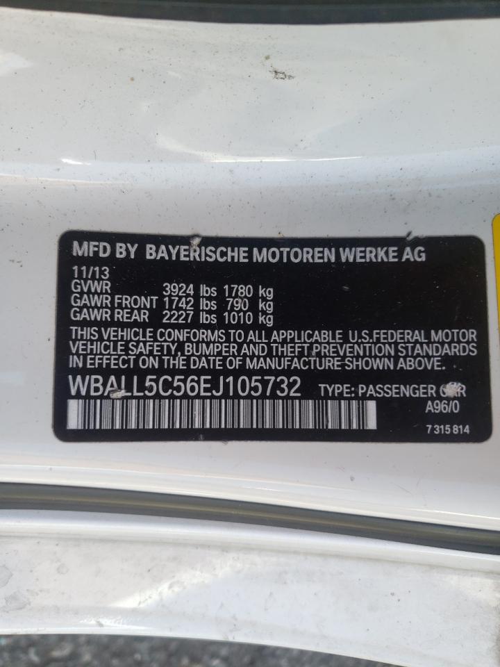 Photo 10 from auction – 2014 BMW Z4 SDRIVE2 with VIN WBALL5C56EJ105732
