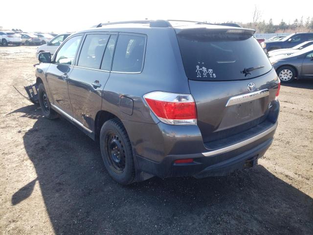 Photo 3 from auction – 2013 TOYOTA HIGHLANDER with VIN 5TDBK3EH0DS240817