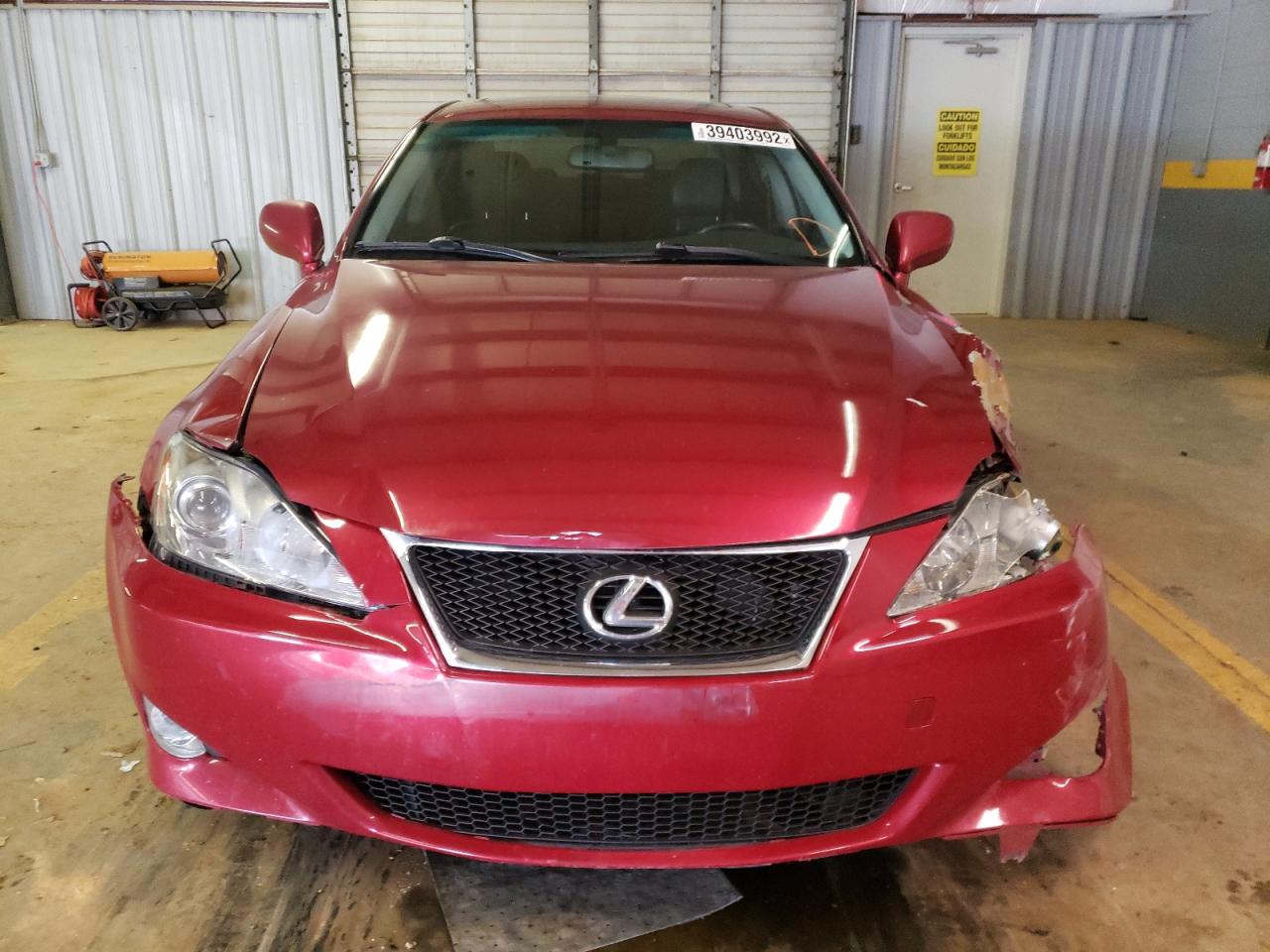 Photo 9 from auction – 2008 LEXUS IS 250 with VIN JTHBK262082066196
