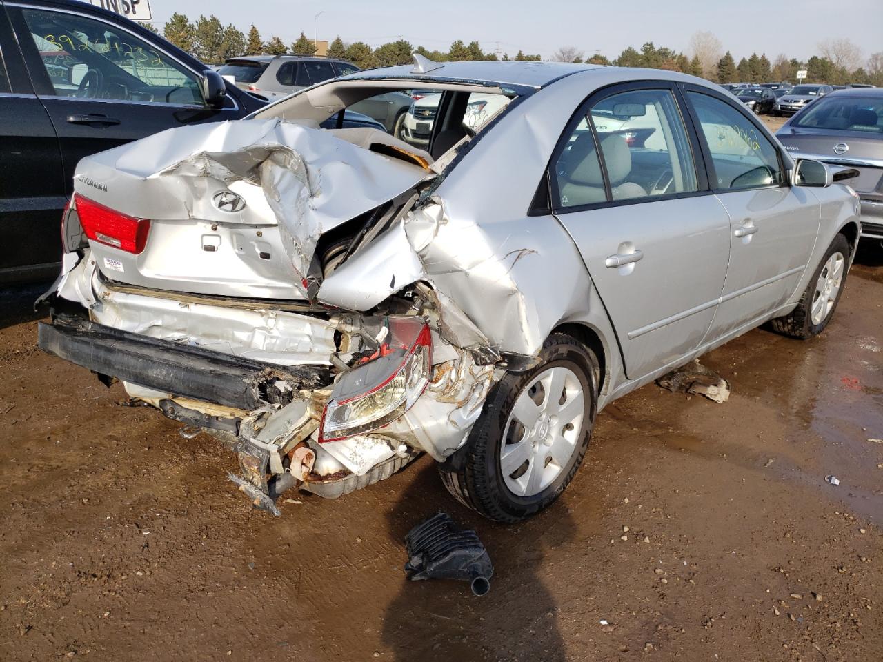 Photo 4 from auction – 2009 HYUNDAI SONATA GLS with VIN 5NPET46C09H465352