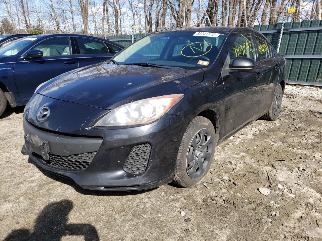 Photo 2 from auction – 2013 MAZDA 3 I with VIN JM1BL1TG3D1836223
