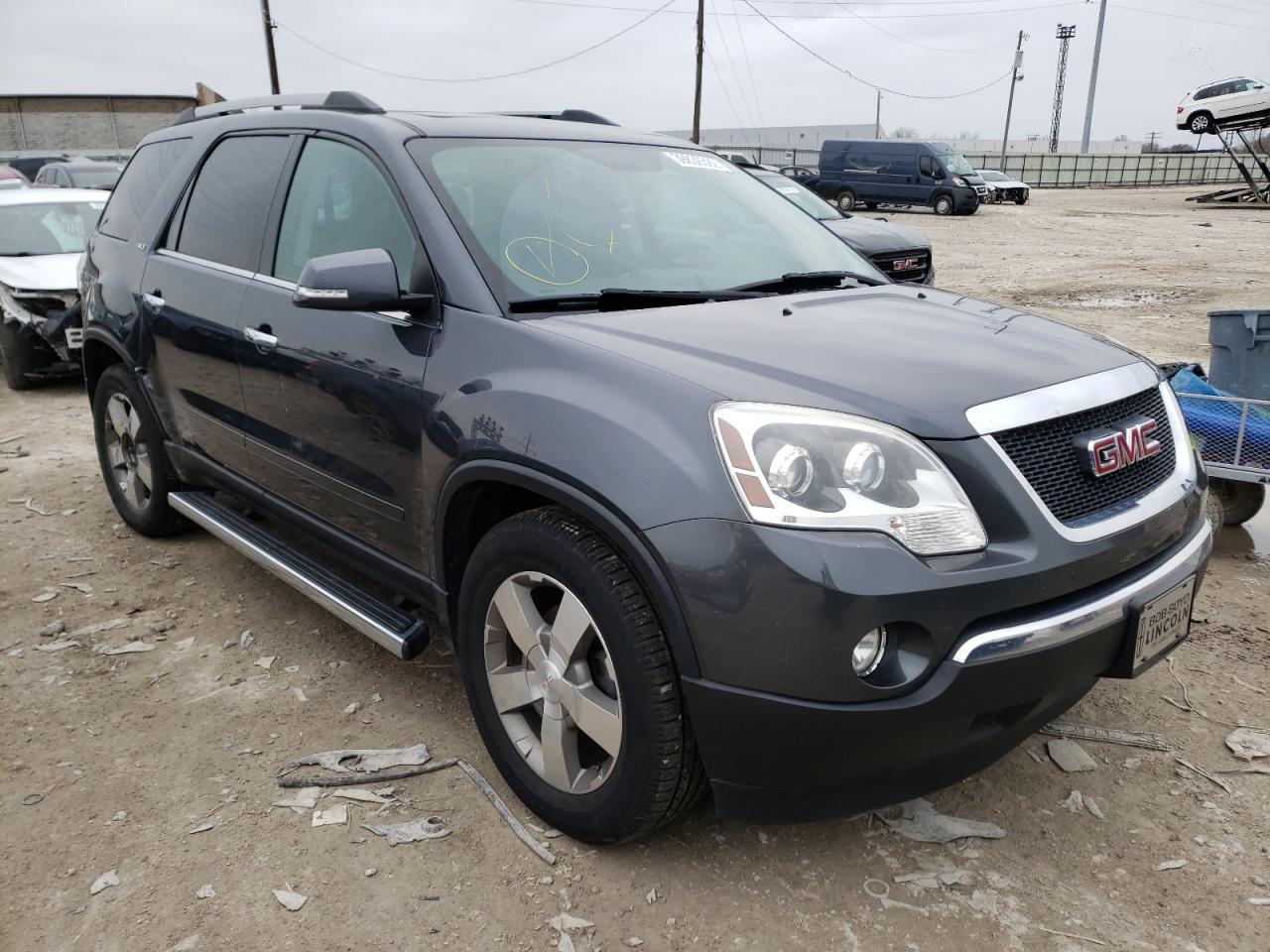 GMC ACADIA SLT 2012 with VIN 1GKKRREDXCJ349037 - Photo from auction