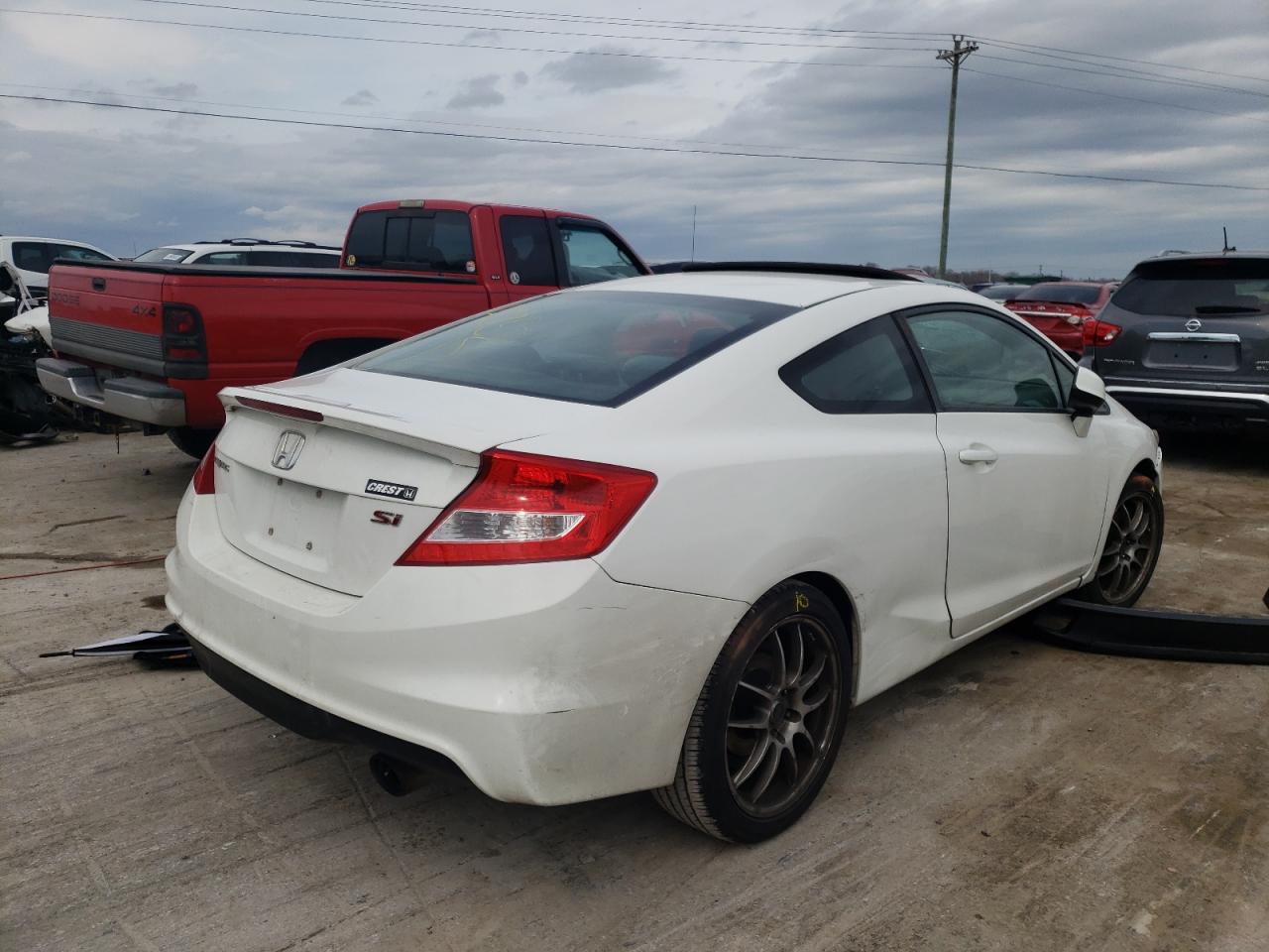 Photo 4 from auction – 2012 HONDA CIVIC SI with VIN 2HGFG4A53CH701821