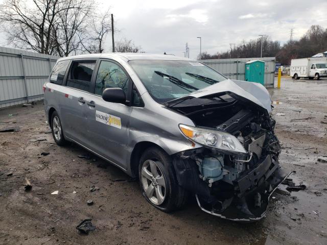 TOYOTA SIENNA 2017 with VIN 5TDZZ3DC6HS806050 - Photo from auction