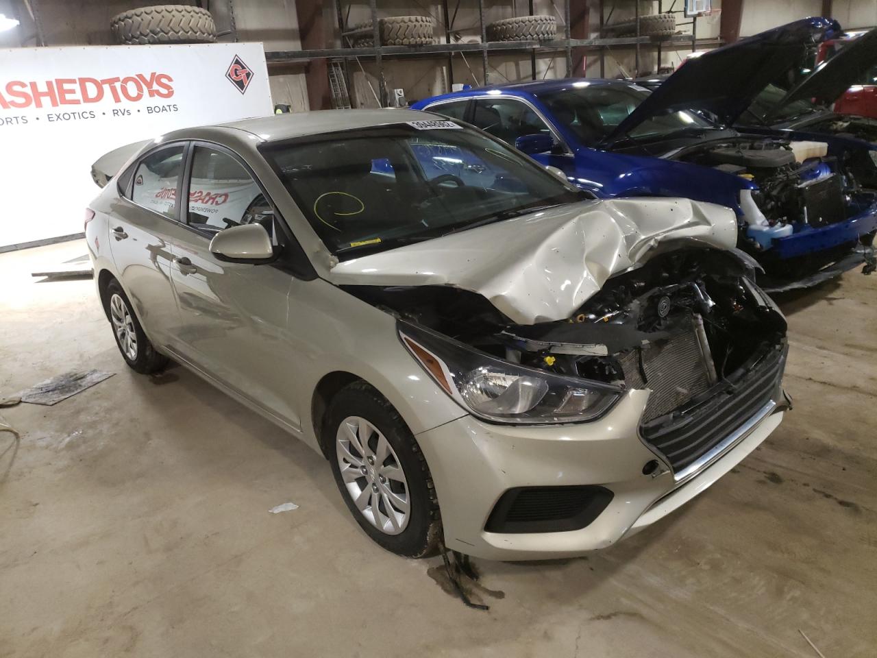 HYUNDAI ACCENT SE 2018 with VIN 3KPC24A39JE019288 - Photo from auction