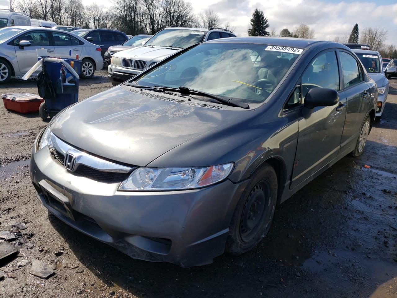 Photo 2 from auction – 2009 HONDA CIVIC VP with VIN 2HGFA16349H337103