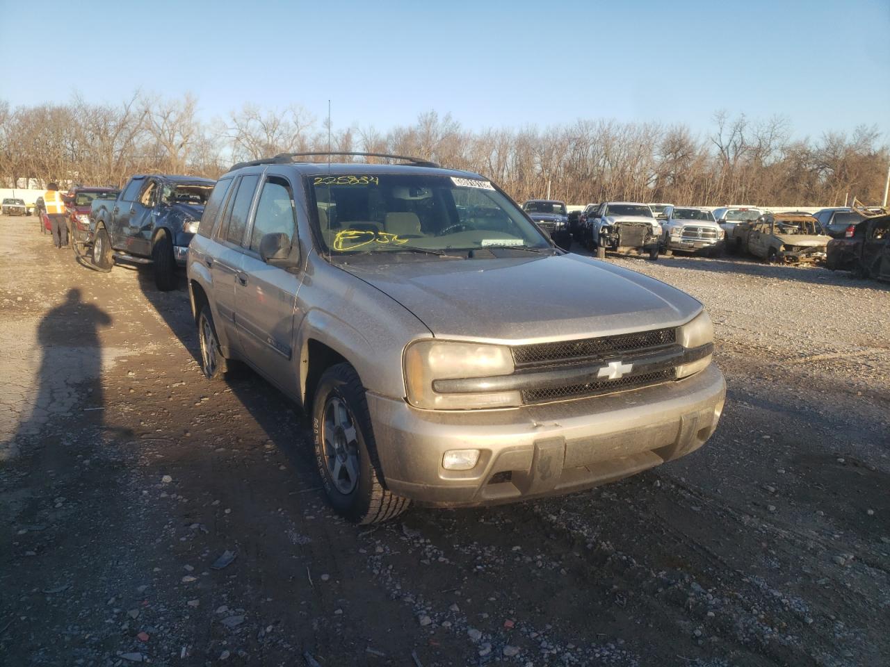 CHEVROLET TRAILBLAZE 2002 with VIN 1GNDS13S722225884 - Photo from auction
