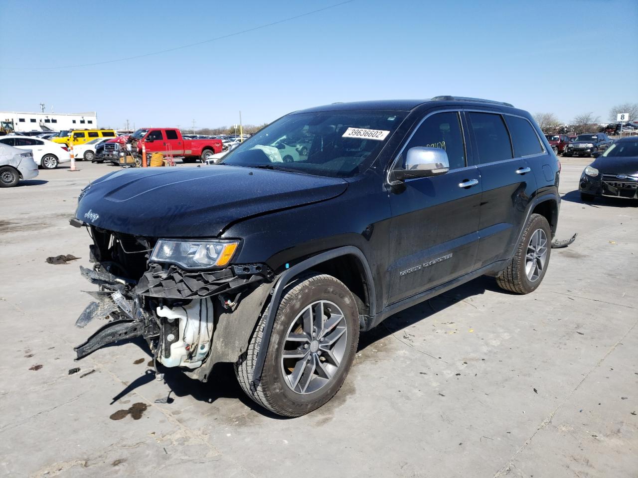 Photo 2 from auction – 2018 JEEP GRAND CHER with VIN 1C4RJEBG6JC168446