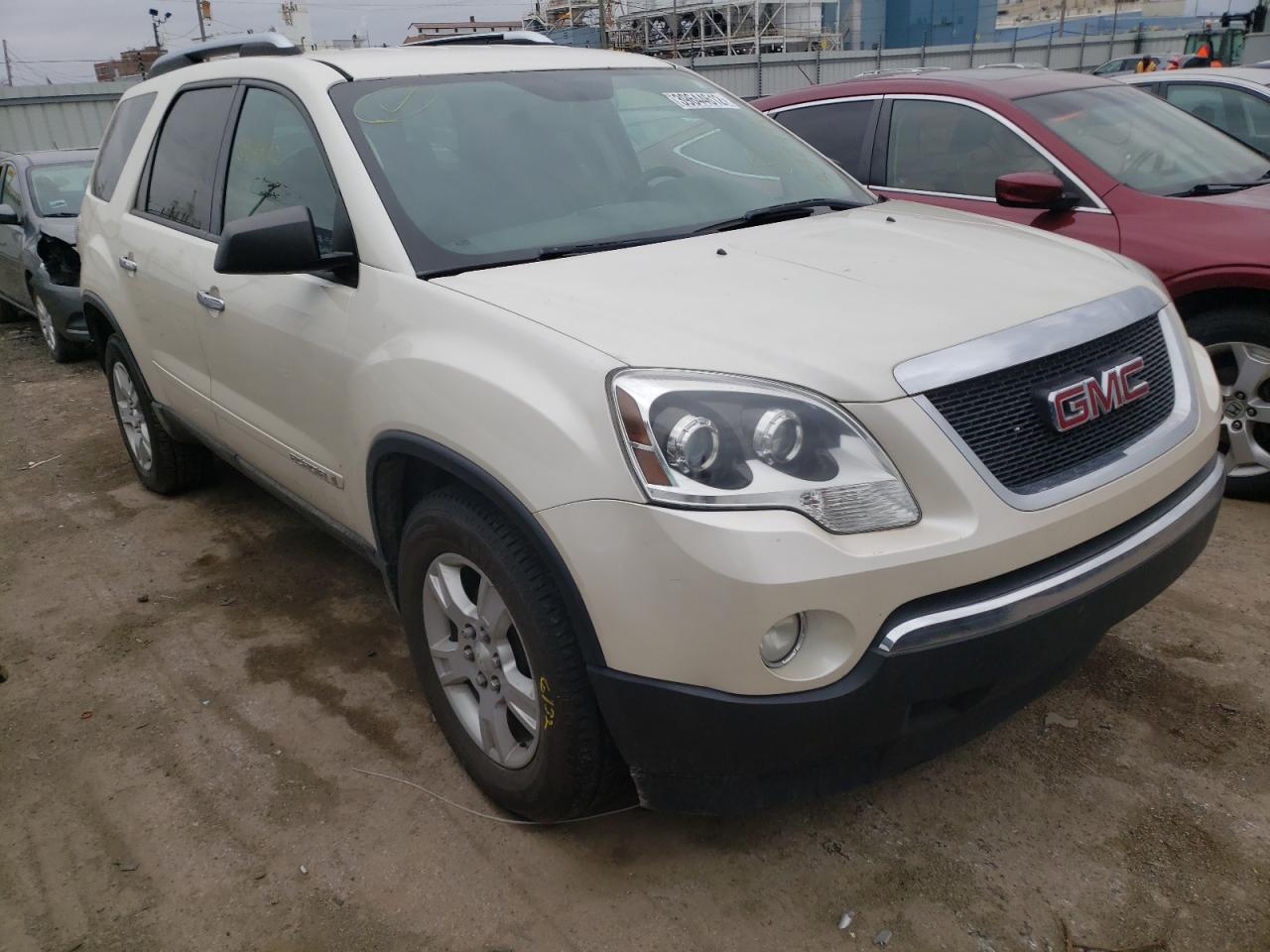 GMC ACADIA SLE 2008 with VIN 1GKER13758J246790 - Photo from auction