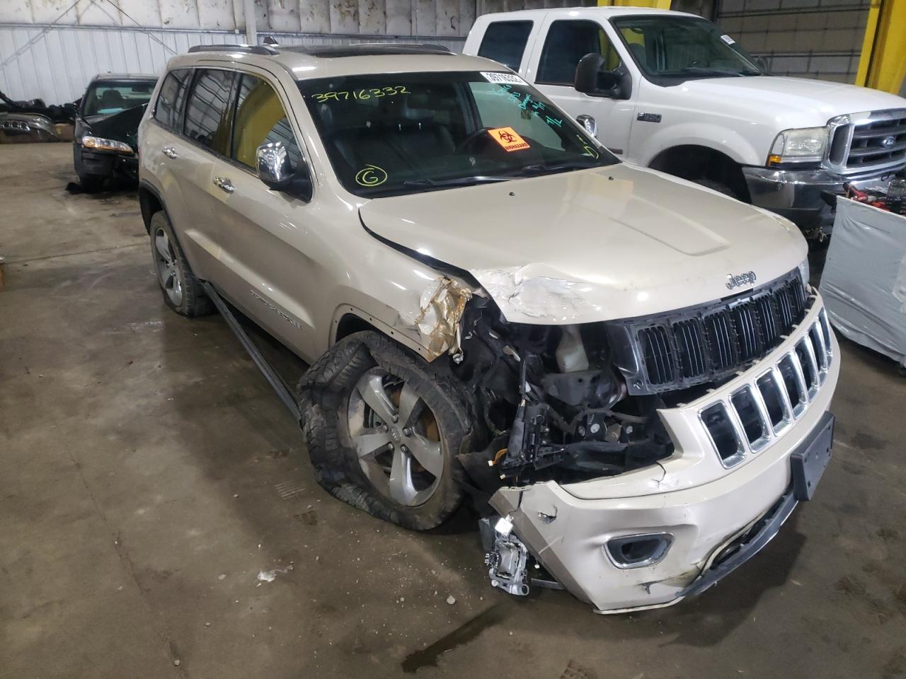 JEEP GRAND CHER 2015 with VIN 1C4RJFBGXFC839517 - Photo from auction