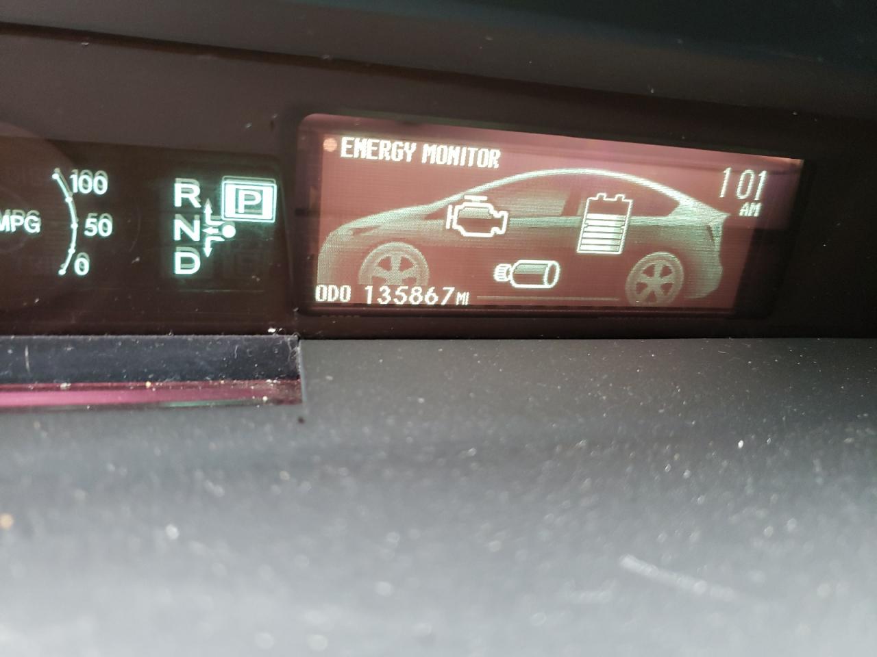 Photo 8 from auction – 2012 TOYOTA PRIUS with VIN JTDKN3DU3C0333709