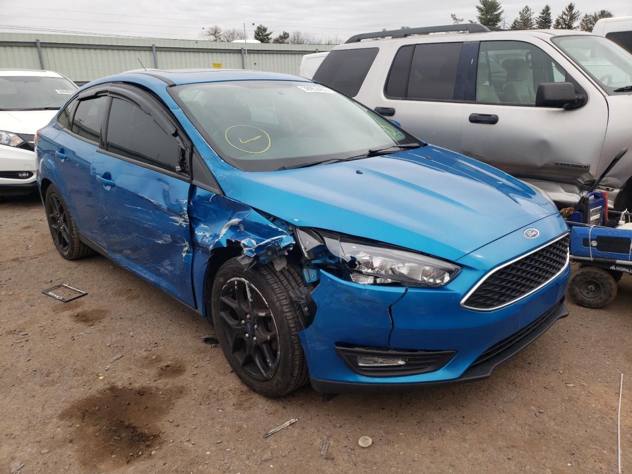 FORD FOCUS SE 2016 with VIN 1FADP3F26GL350030 - Photo from auction