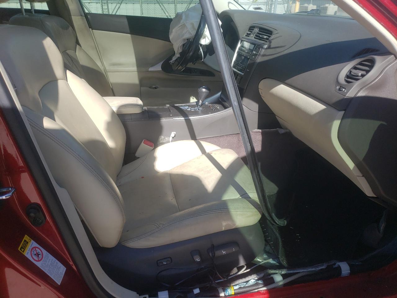 Фото 5 с аукциона – 2009 LEXUS IS 250 с VIN JTHCK262595029410