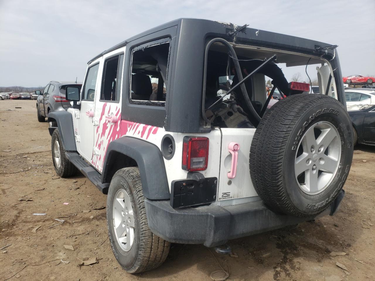 Photo 3 from auction – 2016 JEEP WRANGLER U with VIN 1C4BJWDG7GL263000