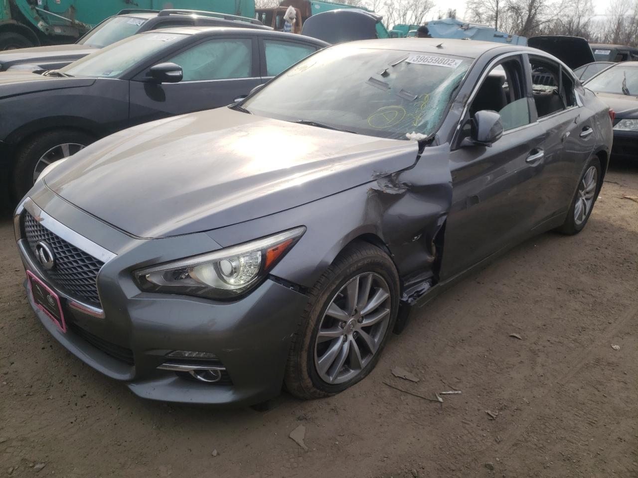 Photo 2 from auction – 2014 INFINITI Q50 BASE with VIN JN1BV7AR9EM701803