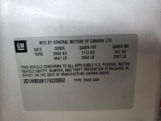 Photo 10 from auction – 2014 CHEVROLET IMPALA LS with VIN 2G1WB58K179220862