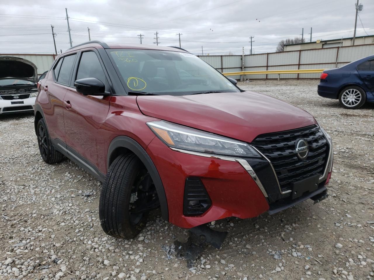 NISSAN KICKS SR 2021 with VIN 3N1CP5DV8ML558881 - Photo from auction
