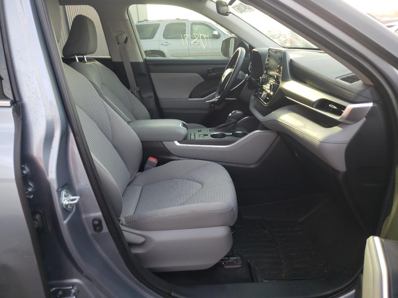 Photo 5 from auction – 2021 TOYOTA HIGHLANDER with VIN 5TDZZRAH6MS043587