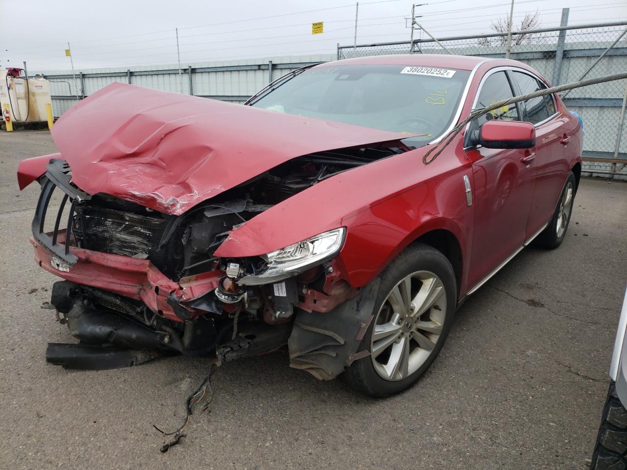 Photo 2 from auction – 2009 LINCOLN MKS with VIN 1LNHM93R39G604843