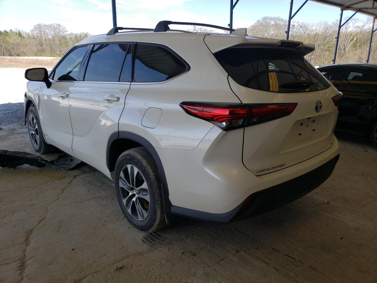 Photo 3 from auction – 2021 TOYOTA HIGHLANDER with VIN 5TDGBRCH8MS527222