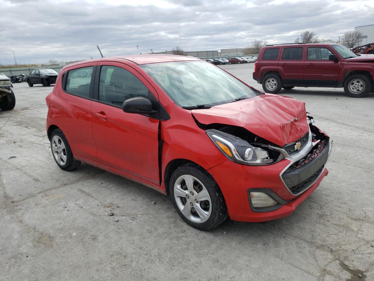 CHEVROLET SPARK LS 2019 with VIN KL8CB6SA9KC724800 - Photo from auction