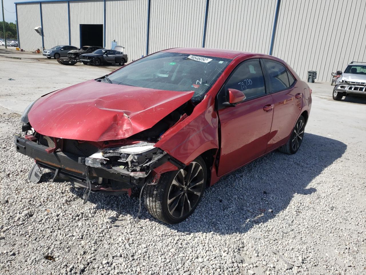Photo 2 from auction – 2017 TOYOTA COROLLA L with VIN 2T1BURHEXHC845523