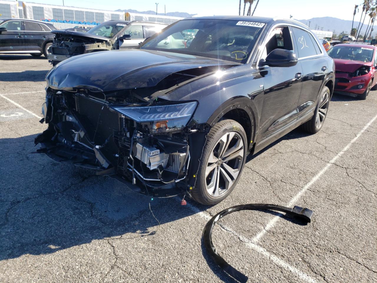 Photo 2 from auction – 2022 AUDI Q8 PREMIUM with VIN WA1EVBF14ND012245