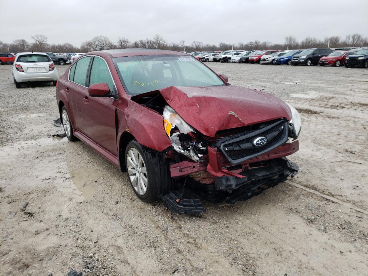 SUBARU LEGACY 2.5 2011 with VIN 4S3BMBK61B3258734 - Photo from auction