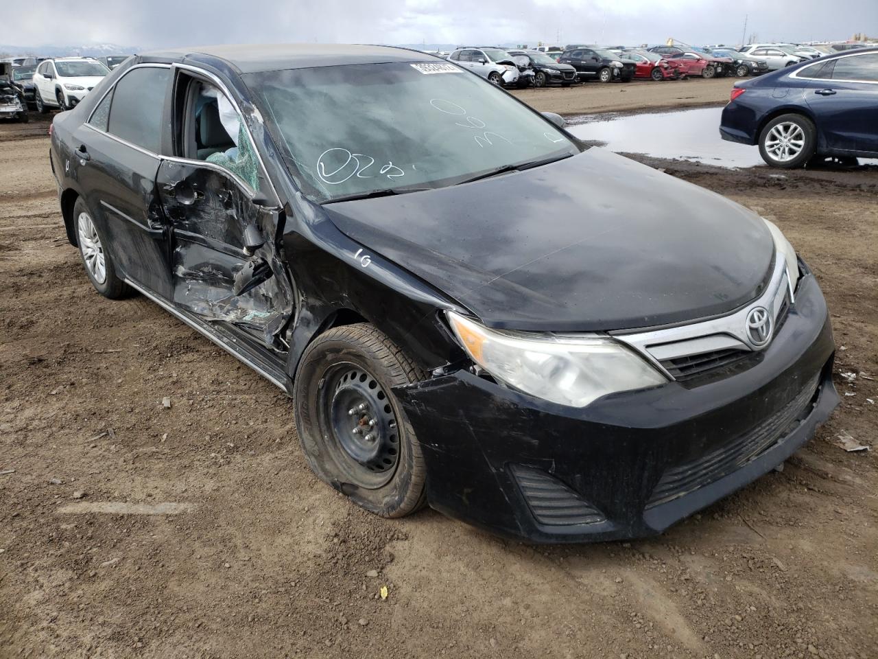 TOYOTA CAMRY L 2014 with VIN 4T4BF1FK4ER352845 - Photo from auction