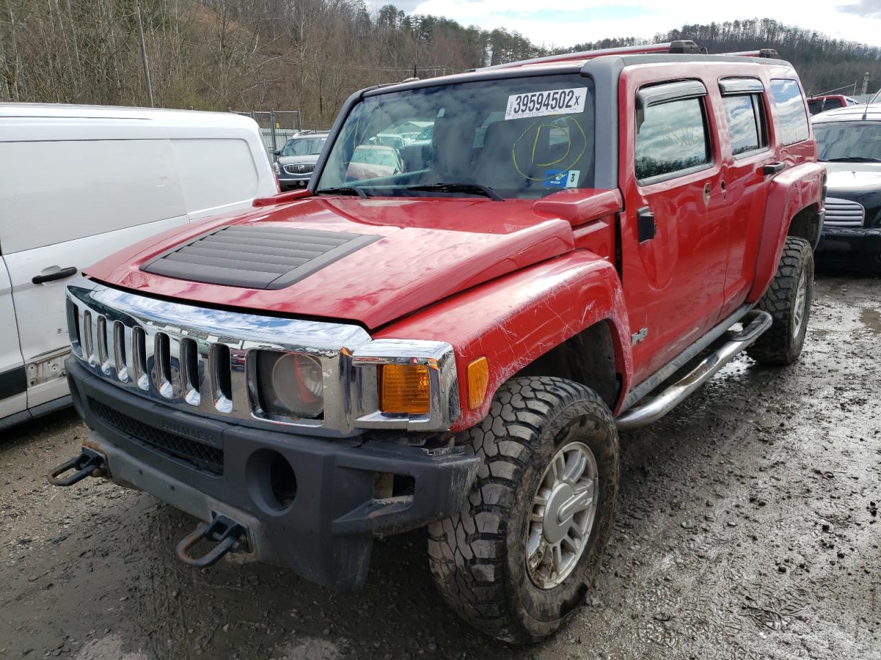 Photo 2 from auction – 2008 HUMMER H3 with VIN 5GTEN13E788171242