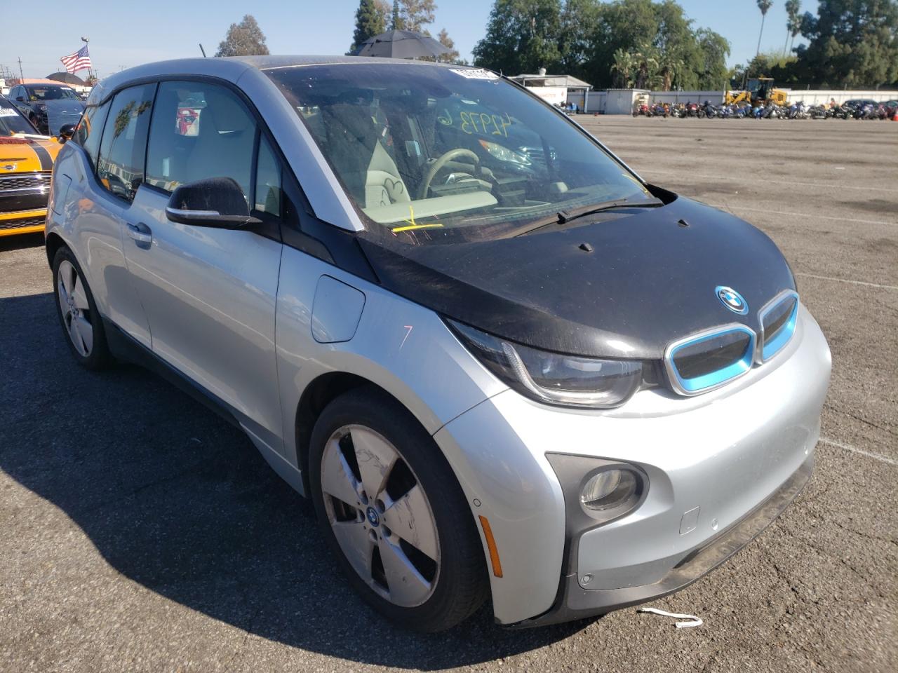 BMW I3 REX 2015 with VIN WBY1Z4C51FV279090 - Photo from auction